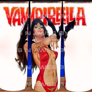 Vampirella Sexy Vampire Comic Book Superhero Cup Mug Tumbler 20oz